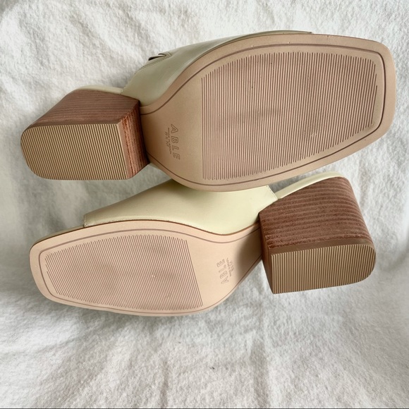 ABLE Rojas sandals in bone Size 8.5 - Picture 10 of 13